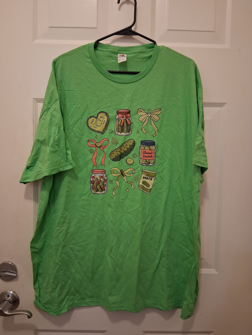 Brand New Hand Made Pickle Shirt